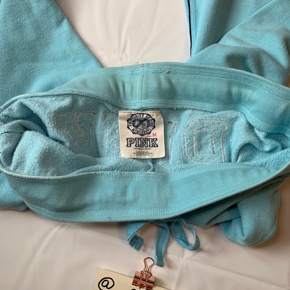 EUC Medium Pink Football Helmet Collegiate Sweatpants Joggers - Picture 10 of 15